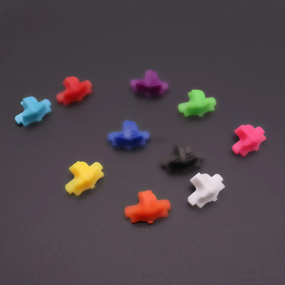 10 pièces pour manette de jeu PS5 Logo/bouton d'accueil retour retour interrupteur d'alimentation clé pièce de réparation remplacement pour manette de jeu PS5