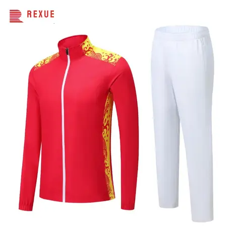 2023 Badminton Tennis Set Autumn Winter Windbreaker Jackets Men Women Ping Pong Winning Suit 2pcs Hot Sell Sports Long Pants