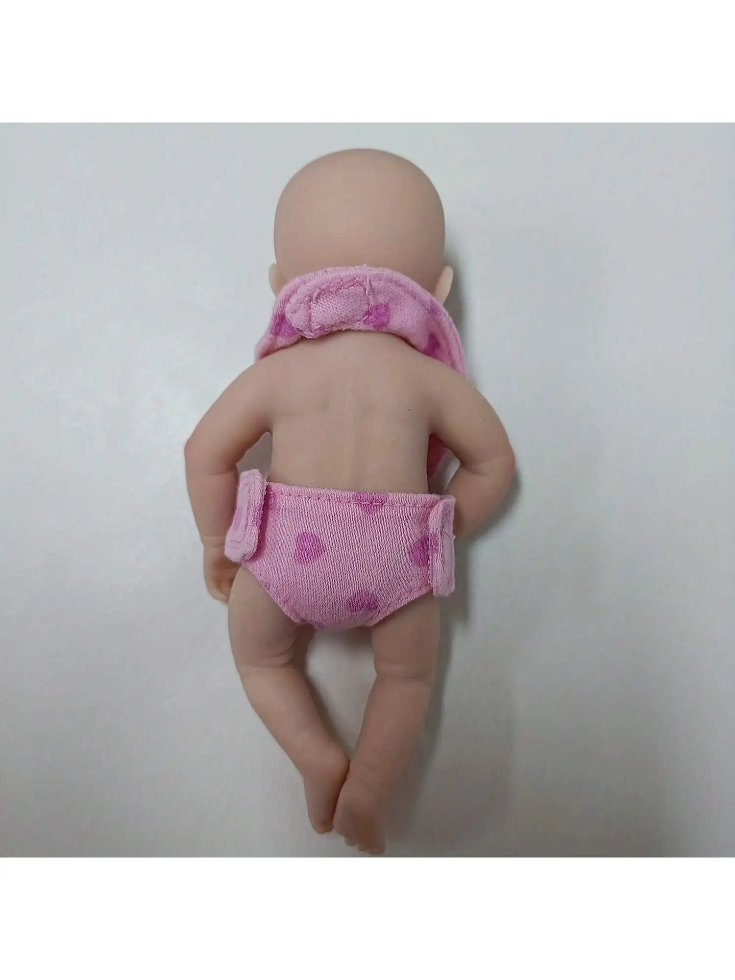 6 polegada realista reborn bebê bonecas silicone corpo inteiro, vida real bonecas do bebê dormindo corpo macio bonecas do bebê recém-nascido