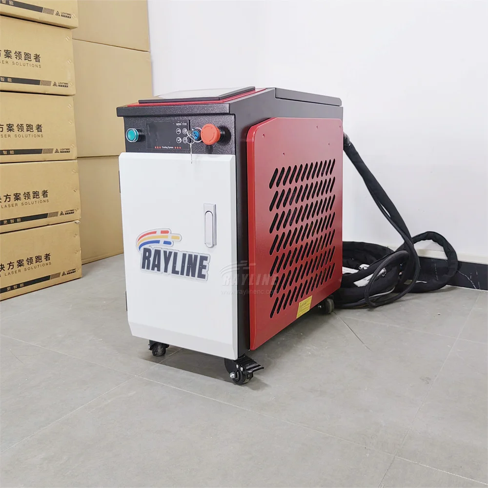 Handheld Portable Laser Welding Machine Water Cooling Steel Aluminum Metal Fiber Lazer Welding Machine 3 In 1 1500w Laser Welder