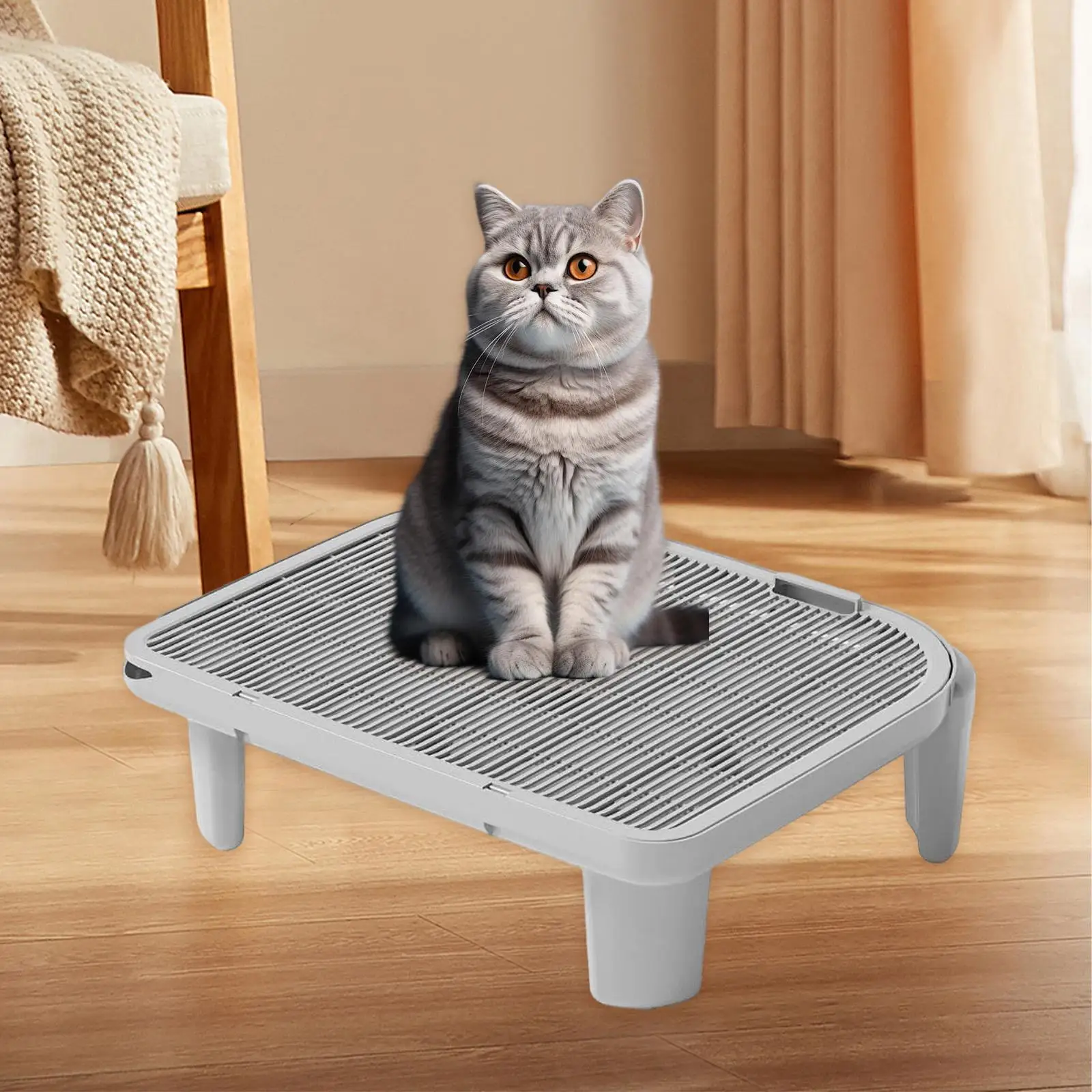 Pet Cat Litter Mat Kitty Litter Pad Floor Carpet Portable Pet Falling Pad for Lavatory Bathroom Indoor Cats Pet Supply Bedroom