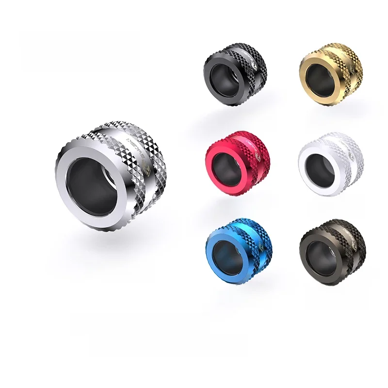 Złączki do rur wodnych Bykski B-FTHTJ-L12/14/16 do chłodzenia wodnego PC, do rur akrylowych PETG o średnicy zewnętrznej 12mm/14mm/16mm - Akcesoria komputerowe — zdjęcie produktu 6