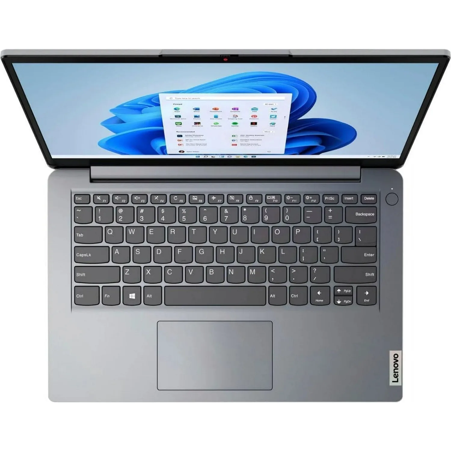 كمبيوتر محمول للأعمال مقاس 14 بوصة من Lenovo، Intel Celeron N4020، وذاكرة وصول عشوائي 4 جيجابايت، وحدة تخزين 320 جيجابايت (بطاقة eMMC سعة 64 جيجابايت + بطاقة SD سعة 256 جيجابايت)، رمادي سحابي، مع ماوس ألعاب