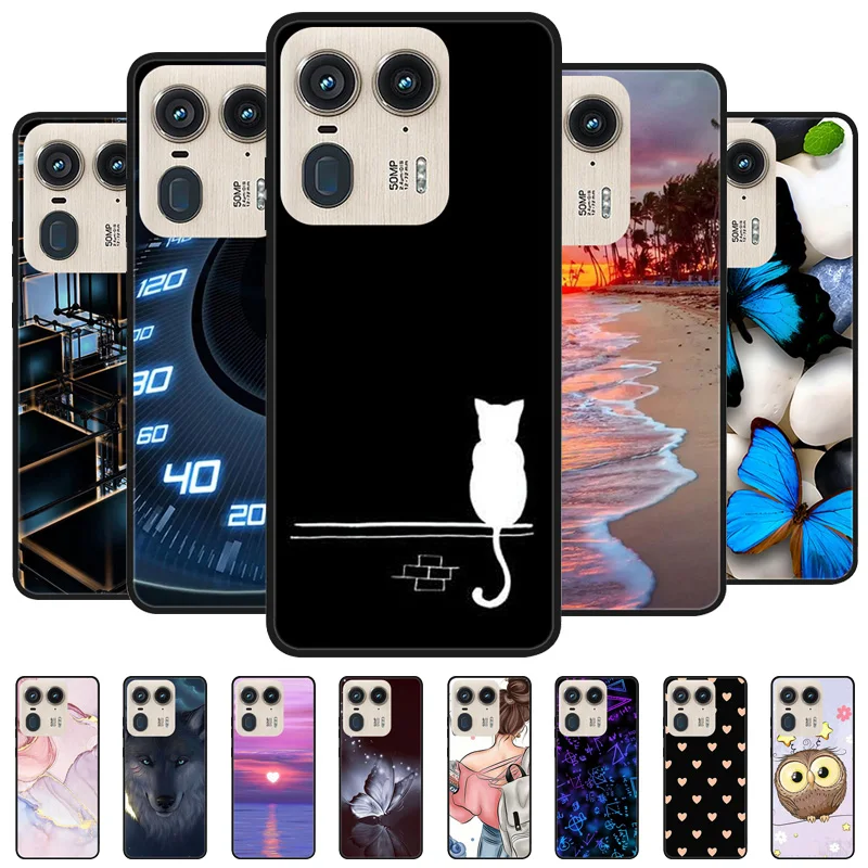 For Motorola Edge 50 ultra Case Marble Soft Silicone Shockproof Coque For Moto Edge 50 Fusion Protect Phone Case Edge50 ultra