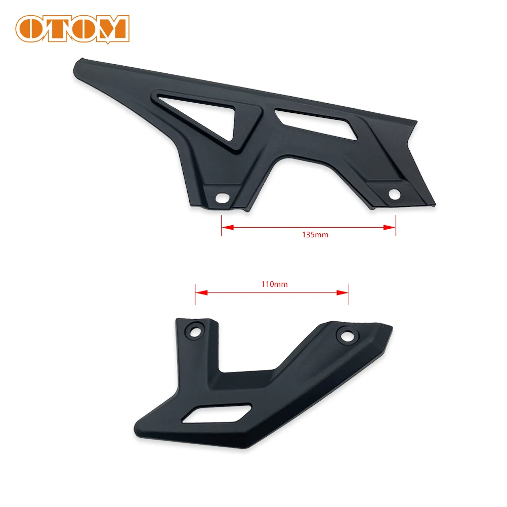 OTOM Motorcycle Chain Guard Chain Guide Chain Shield Upper Lower Sprocket Protection Cover For SURRON UltraBee Electric Off-Road