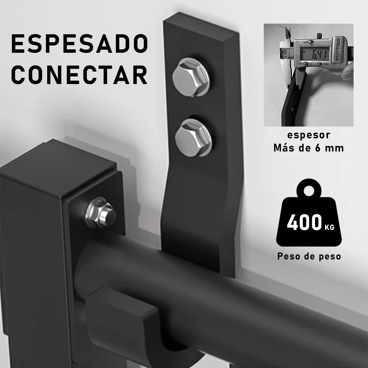 قضيب سحب متعدد الوظائف مثبت على الحائط لصالة الألعاب الرياضية المنزلية، تدريب قوة المقاومة العالية 199.58 كجم، أوضاع قبضة متعددة للسحب، والضغط، والتمارين الأساسية