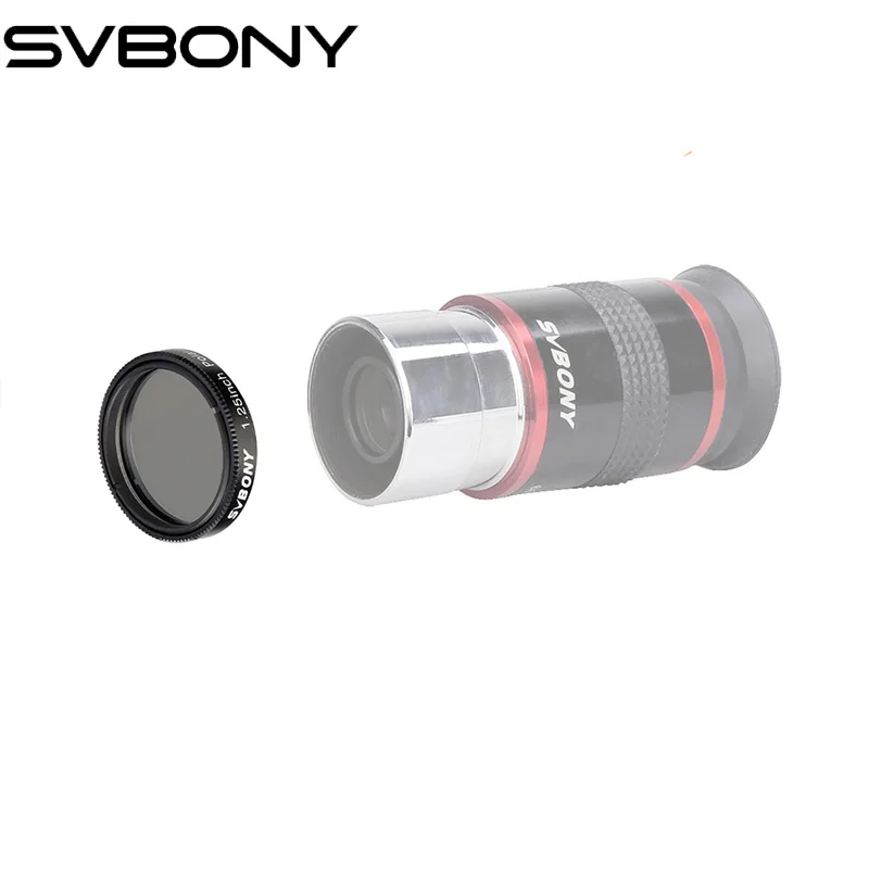 SVBONY Telescope 1.25''/2'' Linear Polarizing Filter Increasing Contrast Reduce Glare for Lunar Planetary Observing