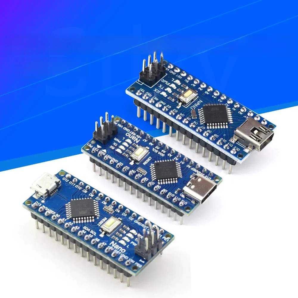 Mini / Type-C / Micro USB Nano 3.0 z kontrolerem Nano kompatybilnym z bootloaderem dla arduino CH340 dysk USB 16Mhz ATMEGA328P — zdjęcie 2