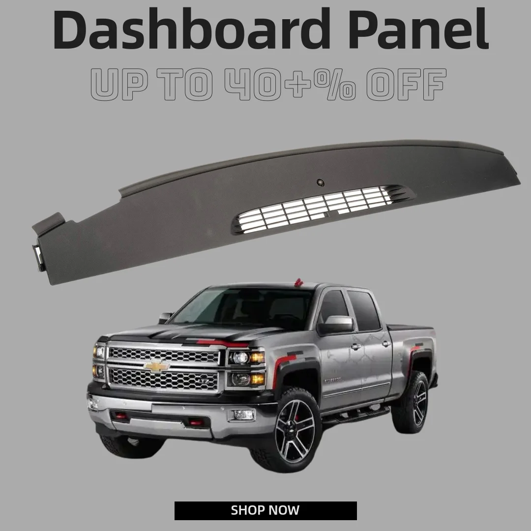 

Dashboard Panel for Chevrolet Silverado 2500 07-14 Avalanche 07-13Dash Mat Dashboard Cover and Interior Dash Accessories