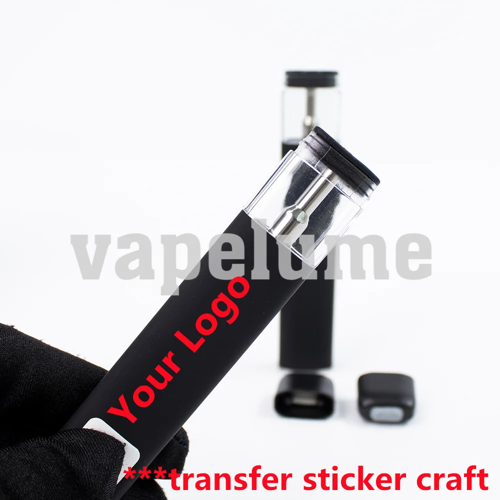 

Пустая одноразовая ручка-вейп без масла, с подсветкой, перезаряжаемая, с предварительным нагревом, черная, с батареей, картриджем, для вейпинга, с возможностью нанесения логотипа