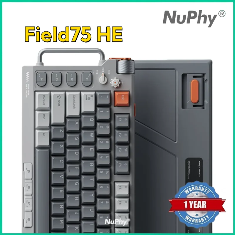 nuphy field75 he teclado de interruptor magnetico para jogos permutavel a quente 01