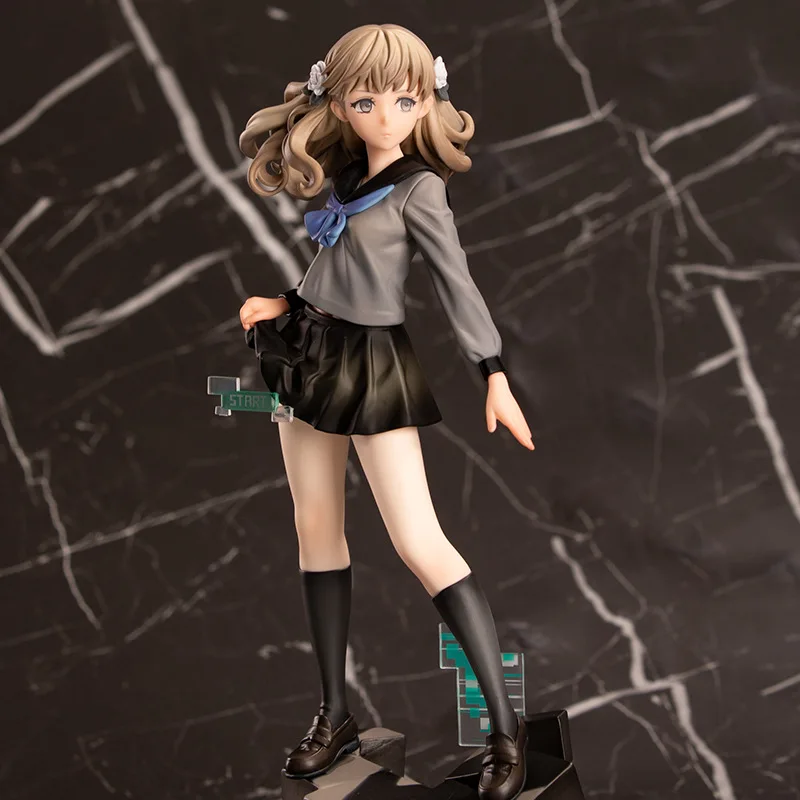

Anime periphery thirteen machine soldiers defense circle winter saka five hundred miles figure beautiful girl game model ornamen