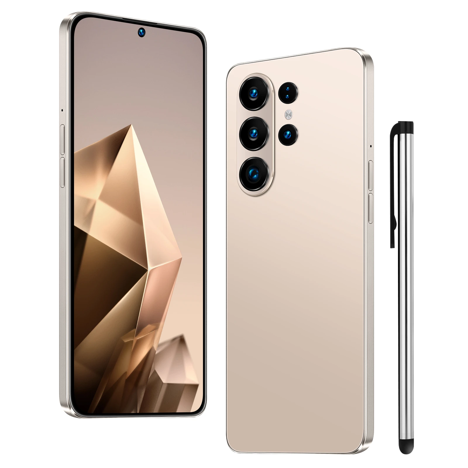 2026 NIEUWE HOT siliconen hoes voor S27 Ultra originele tablet pc 7.3" gebogen scherm Snapdragon 8 Gen4 24GB 2TB 5G 7800mAh 108MP