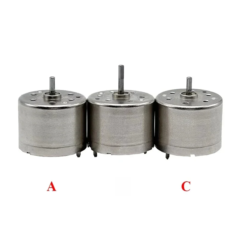 RF-310 Mini 310 Moteur DC 3V-12V 5V 6V 9V Micro 24mm Moteur à Broche Ronde Silencieux Faible Courant DIY Hobby Jouet Modèle De Ventilateur