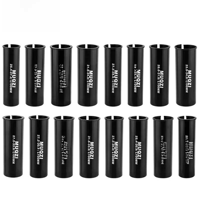 AliExpress MUQZI 100mm Long Seatpot Shim 22.2 25.4 27.2 31.8 33.9 to 28.6 30 30.4 30.9 31.6 31.8 33.9 34.9 36 Seat Post Tube Adapter