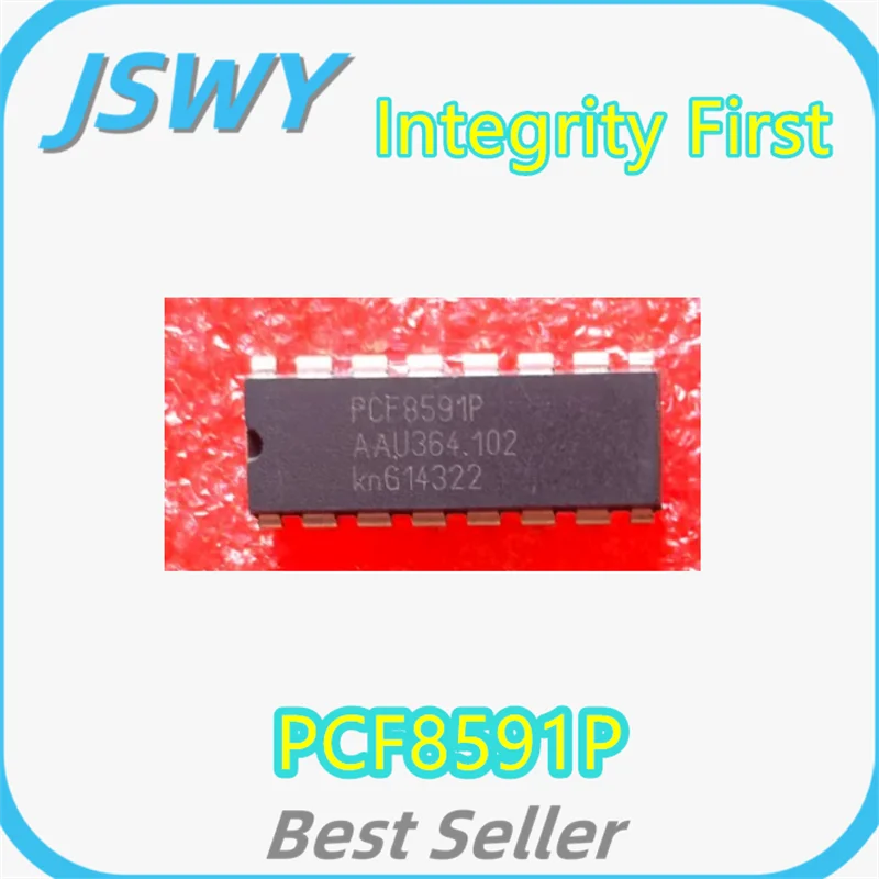 (1/5 pcs) PCF8591P PCF8591 DIP-16 8-bit ADC/DAC IC – 100% Brand New & Original – Integrity First