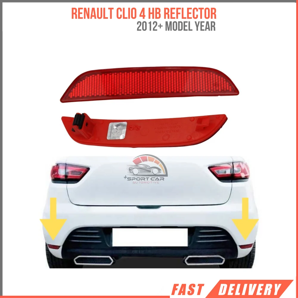 For Renault Clio 4 HB 2012 rear reflector right left high quality fast shipping Oem 265605789R 265659650R-Free Shipping