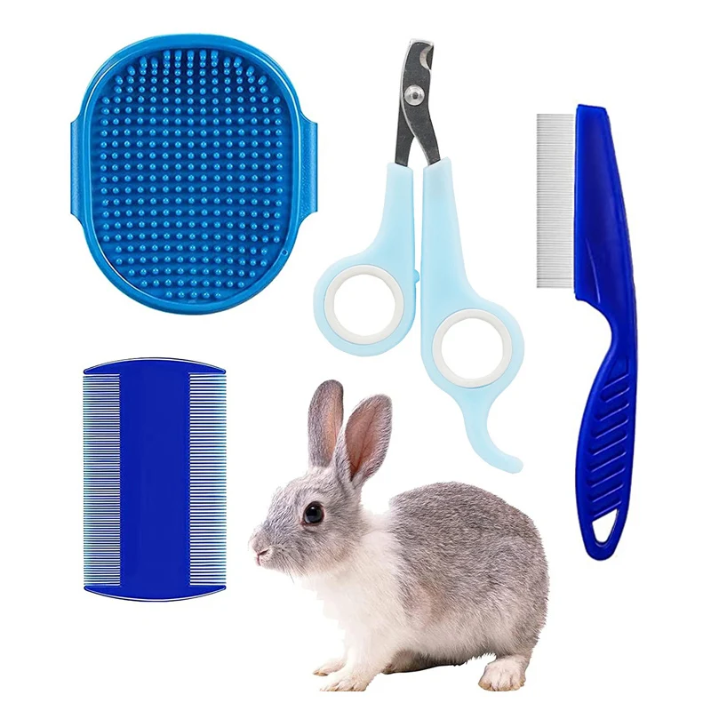 4Pcs Rabbit Grooming Kit 1