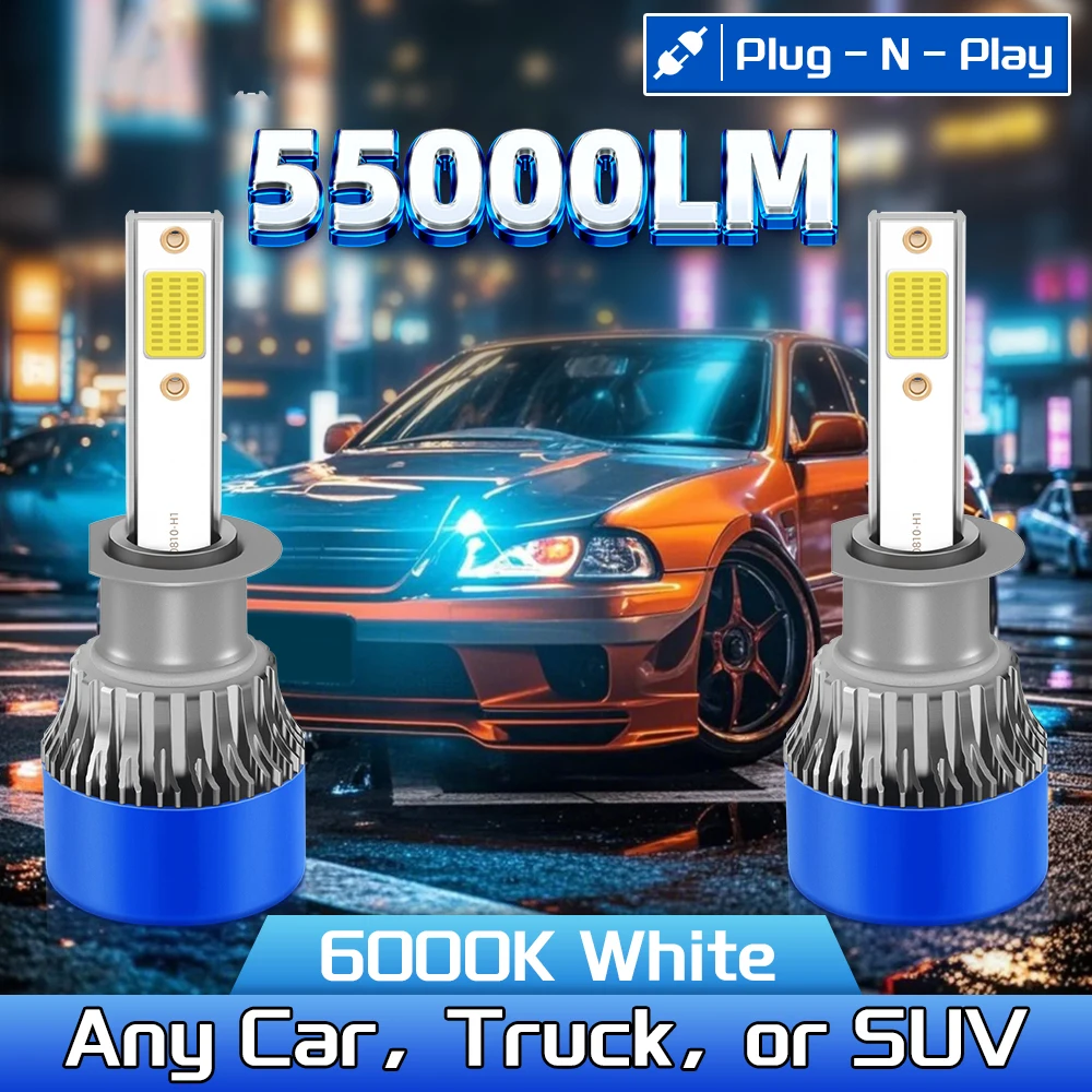 120W H1 Led Headlig…