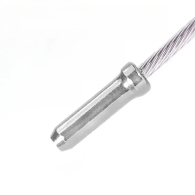 AliExpress 100-1000PCS Bicycle Line Pipe Tail End Caps Brake Line Derailleur Shift Wire End Caps Tips Crimps MTB Bike Brake Cable Cap