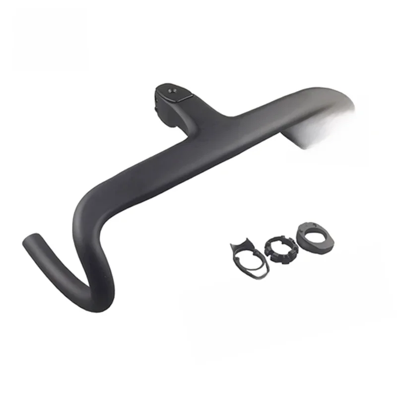 AliExpress TMAEX T800 Carbon Integrated Bike Handlebar with Stem, Fully Internal Routing, Road Bicycle Handle Bar,