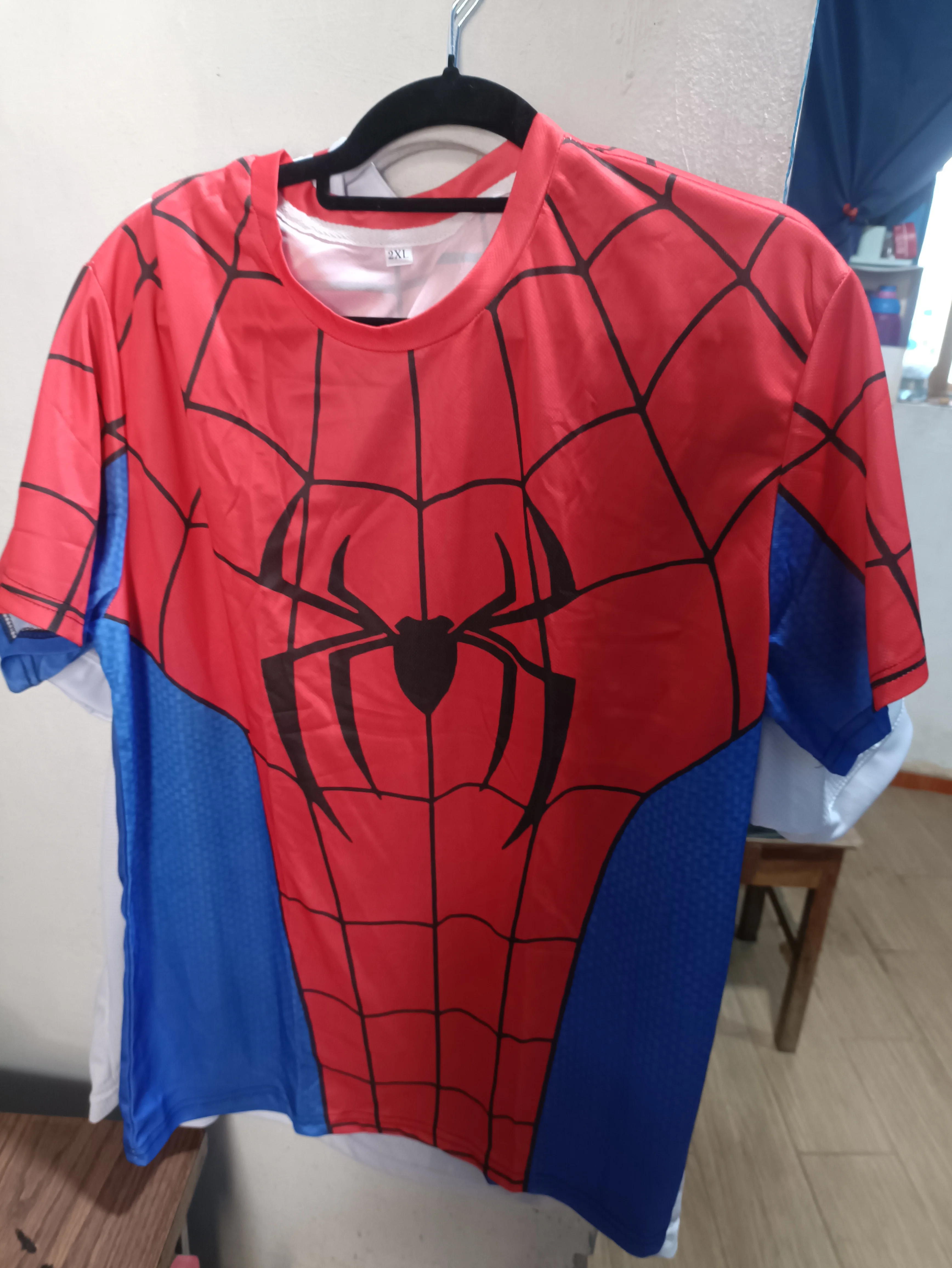 2026 New Spider-Man Superhero Short-Sleeve T-shirt Men Women Summer Oversize Shirt Breathable Quick Drying Family Kids Clothing photo review