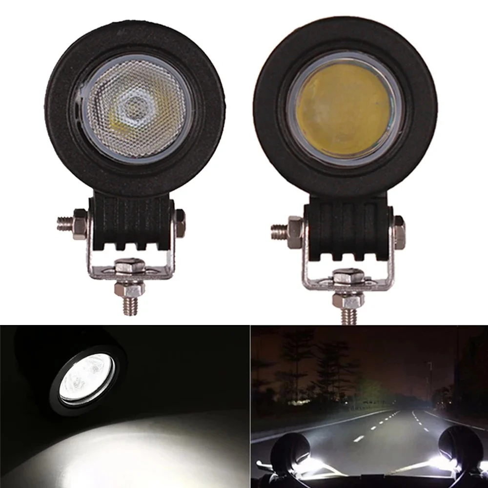AliExpress QIDEWIN Bike Fog Lamp Led Motorcycle Fog Lights 10W Spotlights Mini 2Inch Work Light LED Motor Headlight 24V 12V for Car 4X4 Off Road