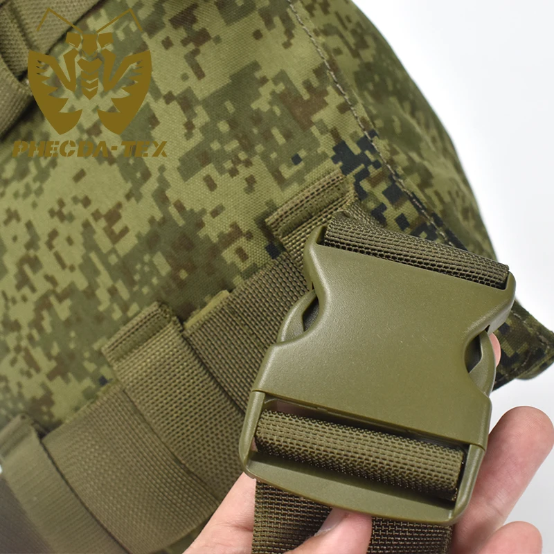 PHECDA Tactical Gear 1000D waterproof durable polyester Russia 6SH117 EMR FG camouflage Tactical Drop leg gas mask bag leg bag