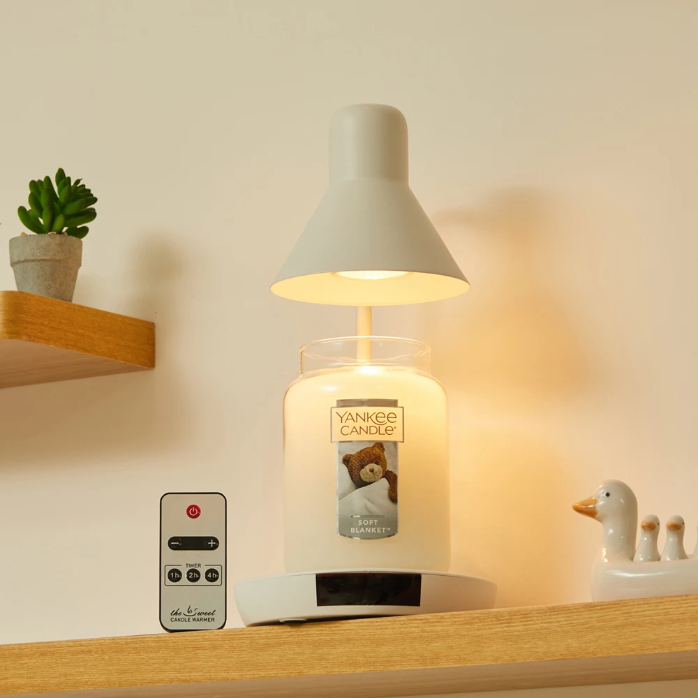 جهاز تدفئة بالشموع مع جهاز تحكم عن بعد ، منزل جميل ، يانكي أحادي ، اتصال وموقت ، ارتفاع قابل للتعديل ، قطعتان من الضوء #6