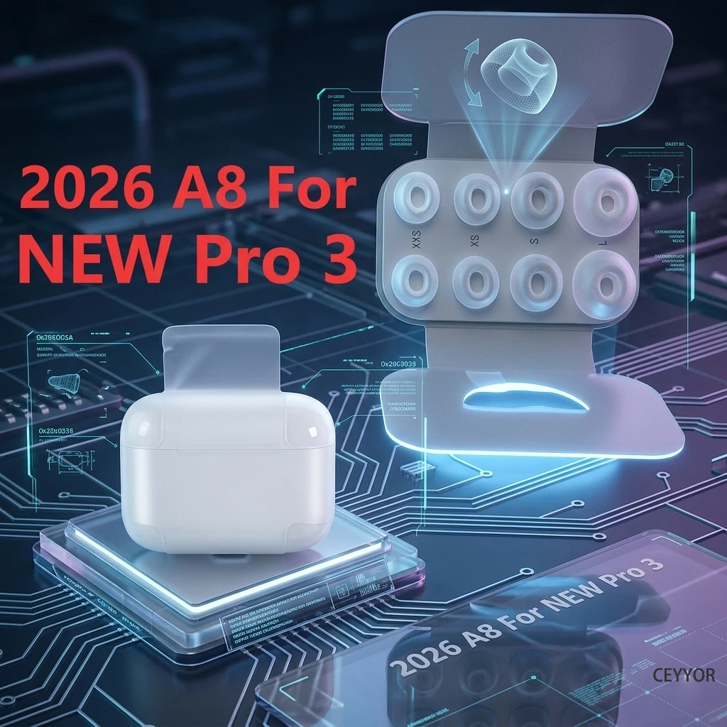 2026 New ANC Original For Hot Pro 3 Adaptive Active Noise Cancelling Earbuds LDAC Hi-Res Audio Wireless Bluetooth Earphones