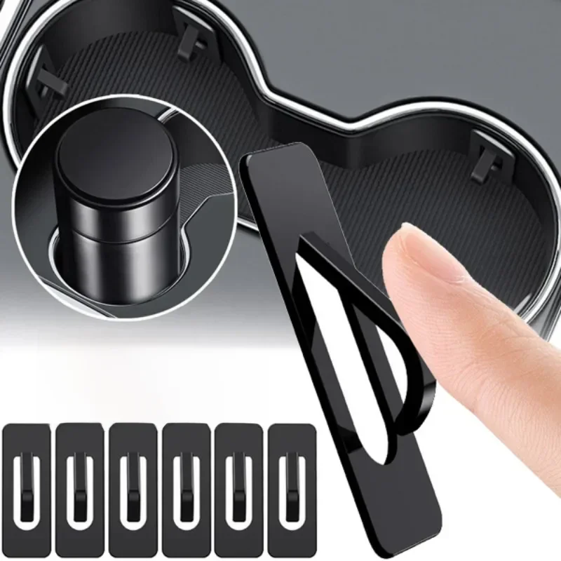 Limiteur de porte-gobelet de voiture, Clip de fixation auto-adhésif universel, fente de tasse d'eau, tampon de limite, fente de Console de bouteille de voiture, limiteur de glissement
