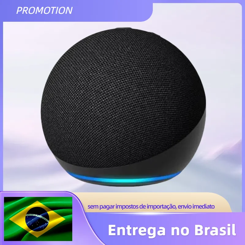 Amazon Echo Dot 5th GEN 2024 (modelo mais novo), ótimo para quartos, alto-falante Alexa com som vibrante, carvão