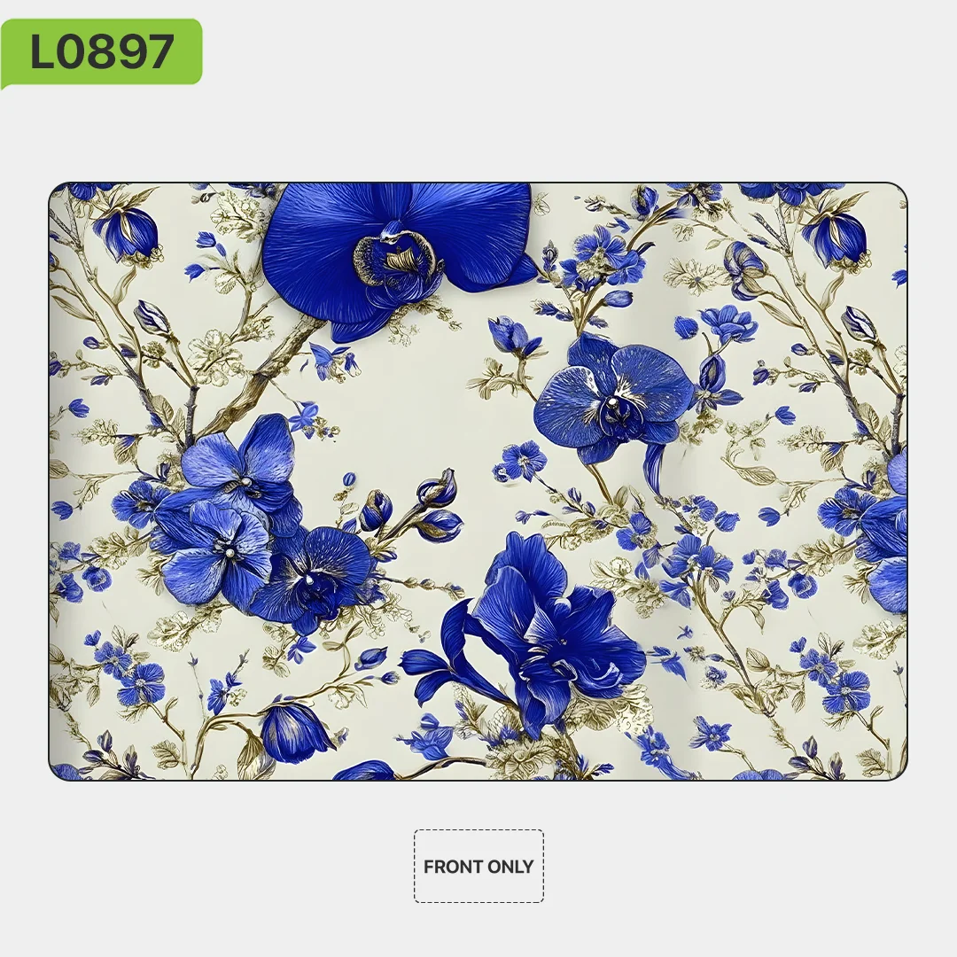 

Виниловые обертывания для MacBook Pro и Air M4 M3 M2 M1 — скины Nexa — защитная наклейка, серия Flowers LT105