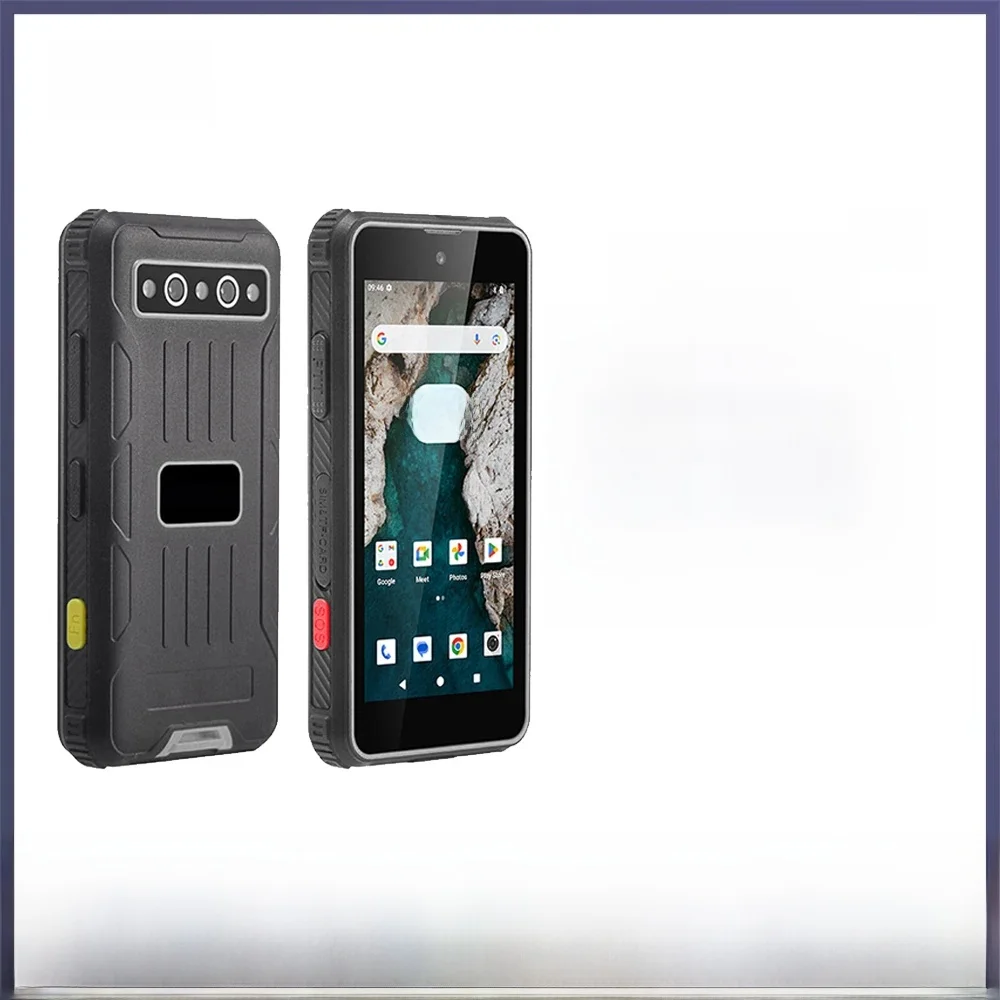 R4 Plus 4G Mini Robuuste Smartphone Android 14 Octa Core 4GB + 64GB 20MP Nachtzicht 3000mAh PTT SOS 4 Inch Kleine Mobiele telefoon NFC - afbeelding 2