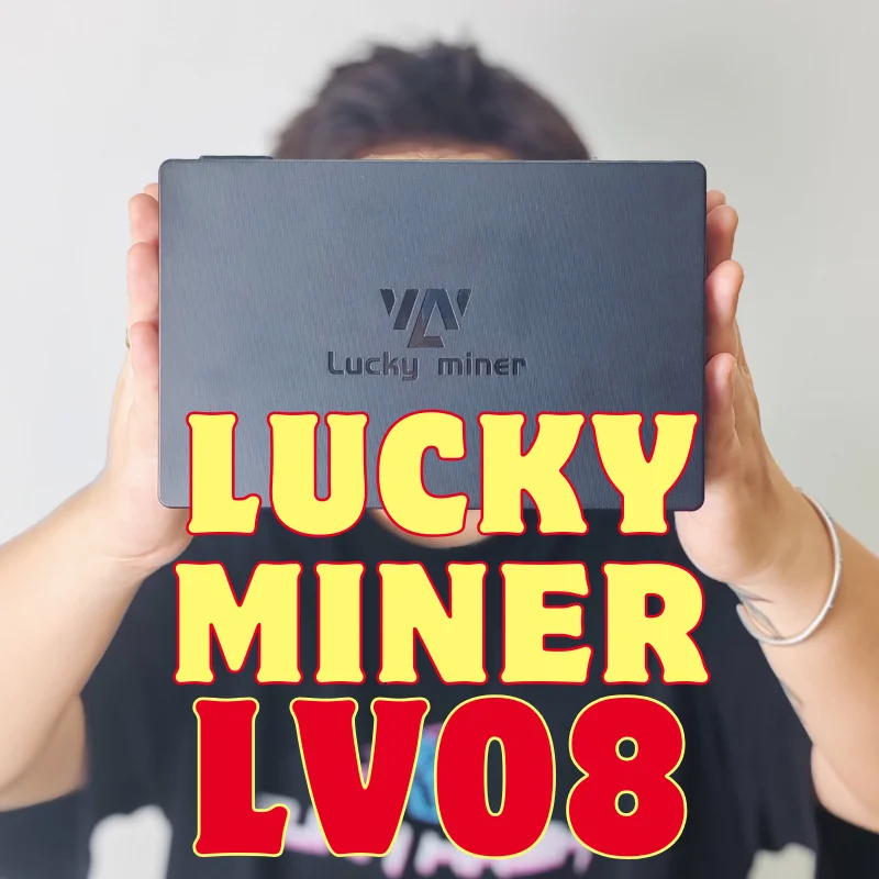 Lucky Miner Lv08 BTC Solo Miner 4,2TH/S с блоком питания Bitcoin Miner Solo BTC Mining Bitcoin Avalon Nano 3