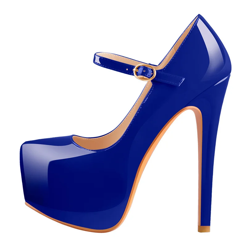 Escarpins Femme Petit Talon Escarpins Mary Jane Lolita à Plateforme - Style Gothique Avec Boucles Métal | Only Maker Chaussures Gothique Femme Escarpins Femme Petit Talon Escarpins Mary Jane Lolita à Plateforme - Style Gothique Avec Boucles Métal | Only Maker Chaussures Gothique Femme