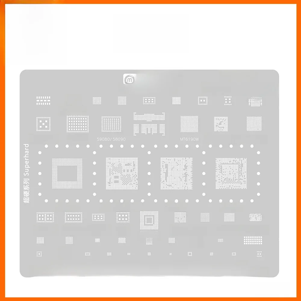 Amaoe MI17 BGA szablon rebling dla Xiaomi M4 M3 Pro X3GT Redmi Note 10/11/11E/12 Pro 700 810 900 1080 1100 1200 6893Z 6891Z — zdjęcie 2