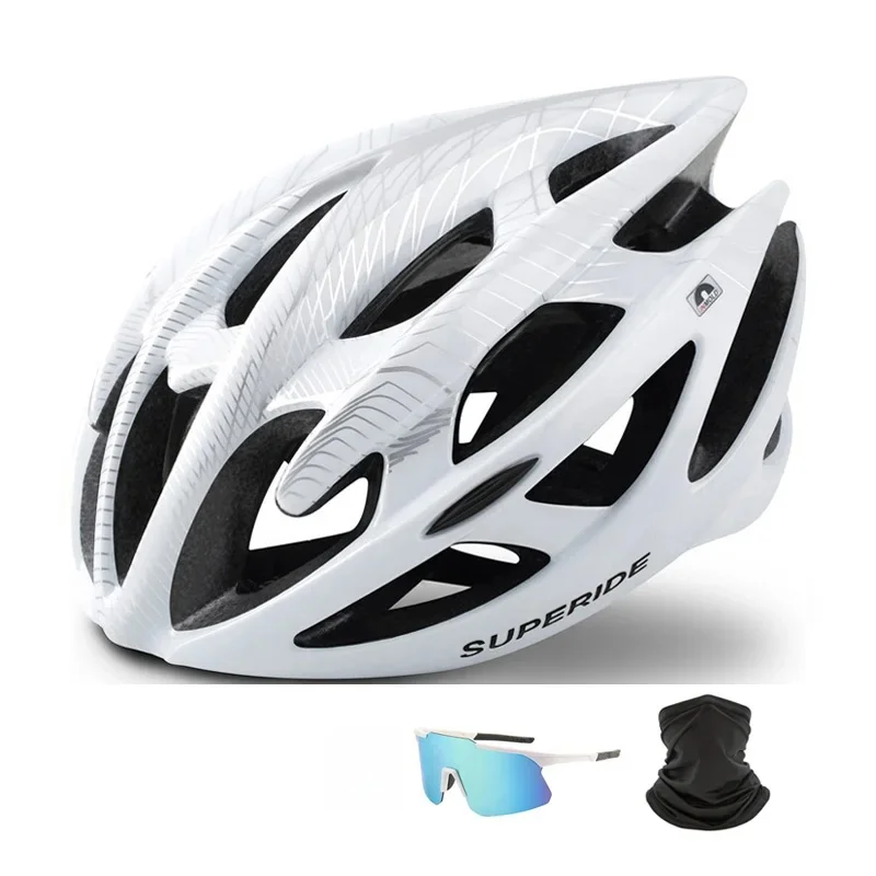 AliExpress superide SUPERIDE Ultralight Riding Cycling Helmet In-mold Road Bike Mountain Bike Helmet Men Women MTB Bicycle Helmet