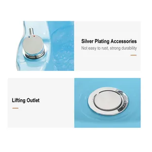 حوض كرسي باديكير صالون ، حوض القدم للغمر ، ملحقات سبا للعناية النظيفة أفضل 10 كرسي مانيكير وباديكير مبيعا - رقم 6