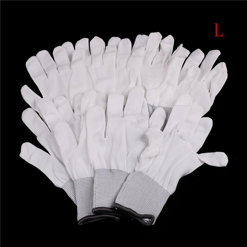 5pair Anti static ESD electronic working Gloves pu coated palm coated finger