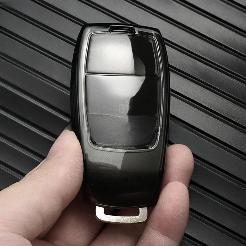Étui Transparent en TPU pour clé de voiture, pour Mercedes Benz E C S GLC classe E200 E400 E63 W213 S550 S560 C260 A200, coque de protection