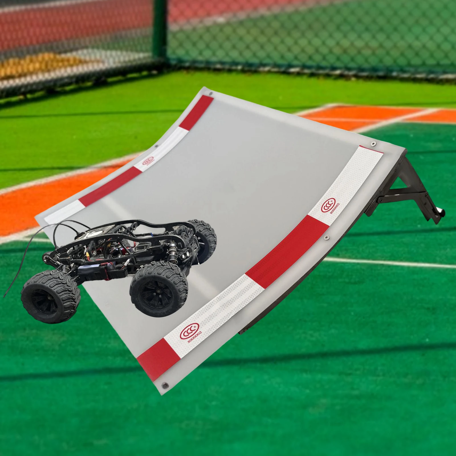 

Рампа для прыжков на радиоуправлении, простая установка, профессиональная рампа для запуска, ремонт радиоуправляемого автомобиля, доска для взлета, трюк, игровой набор, аксессуары для прыжков, трюков