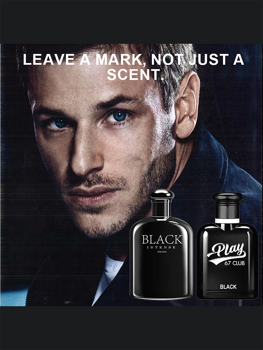 2PACK/200ML Set Parfum Pria |   Aroma Kayu yang Aromatik dengan Nuansa Mangga, Cendana, dan Jeruk | Wangian Tahan Lama untuk Pria | Hadiah untuk Dia