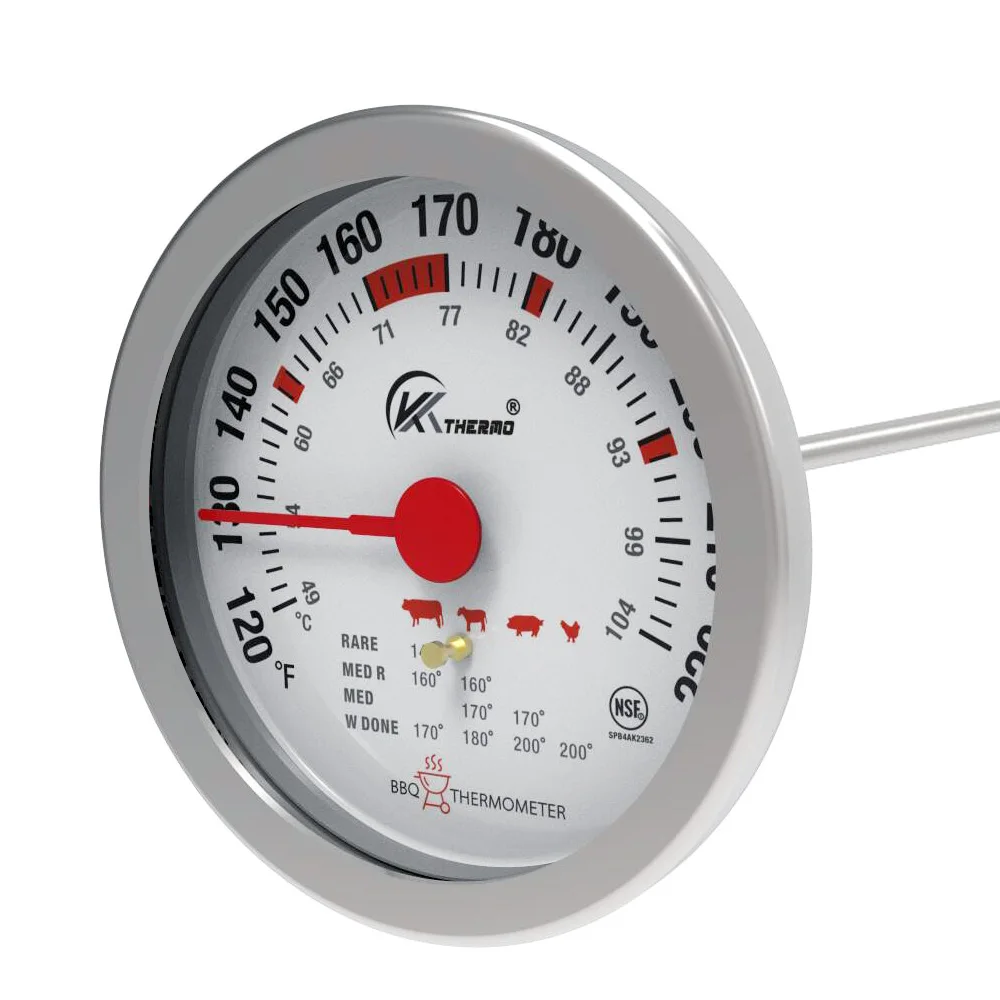 KT Thermo-Quick Read Meat Thermometer for Cooking, Instant Thermometer, NSF Approved, 3 \