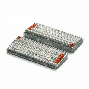Melgeek Mojo68 Plastic See-through Custom Programmable Mechanical 