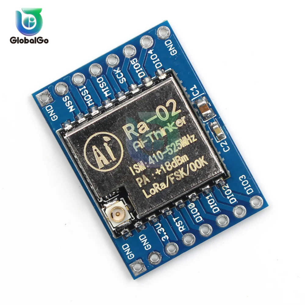 SX1278 LoRa Module 433M 10KM Ra-02 Ai-Thinker Wireless Spread Spectrum Transmission Socket for Smart Home DIY