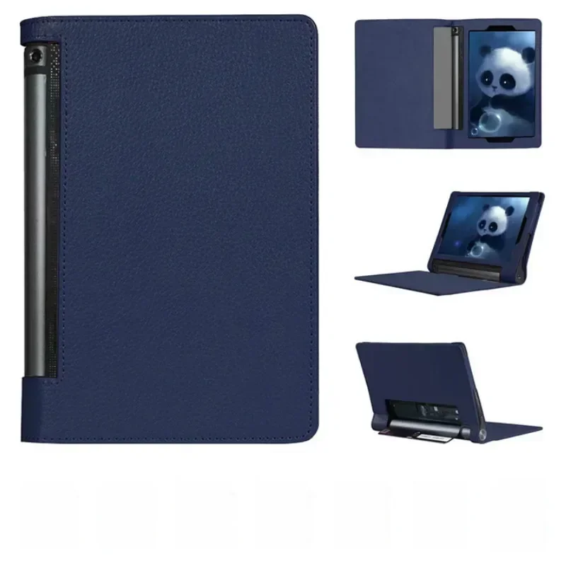 Lichee Pattern YOGA Tab 3 plus Stand PU Leather Case For Lenovo YOGA Tab 3 Pro 10 X90 X90F X90L Flip Cover YT-X703L X703F Cases — zdjęcie 2