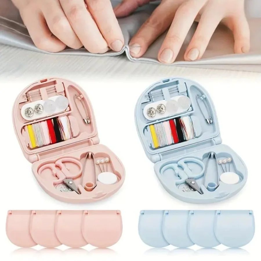 

3 Mini Travel Sewing Bags, Portable Multi-purpose Sewing Supplies, Suitable for Beginners, Travelers and Outdoor Families To Use
