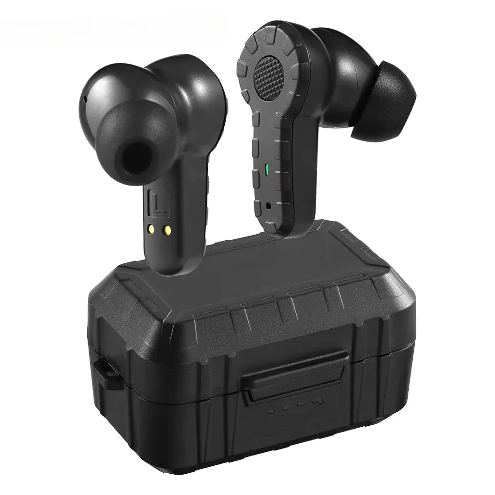 2024 New Bluetooth 5.3 Earplugs Military Electronic Noise Reduction Hearing Protection Wireless Earbuds for Range Shoot Hunting