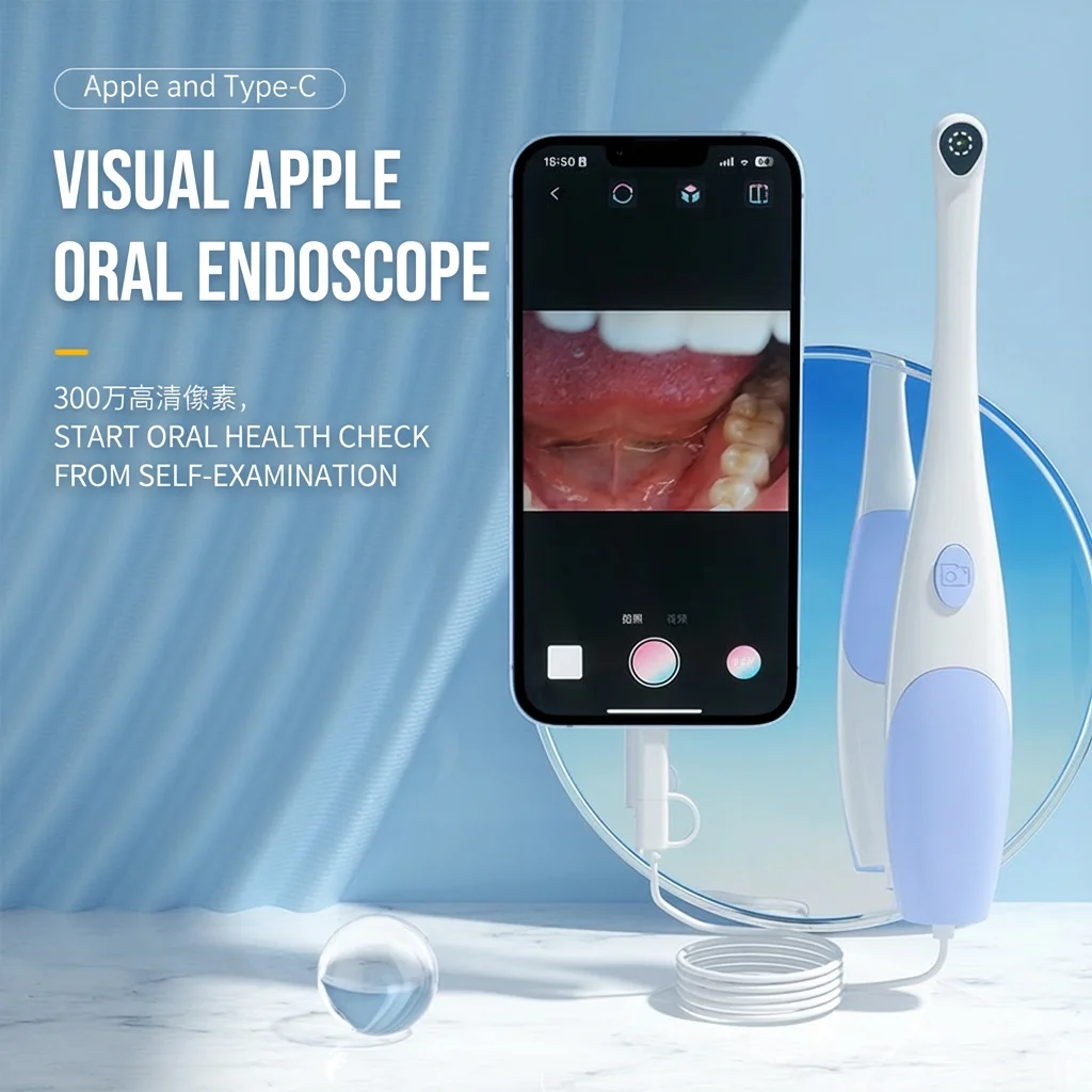 

3 in 1 Endoscope Camera for Android USB Type-C HD Waterproof Borescope with LED Light 30W/200/300W Pixels Inspection Camera